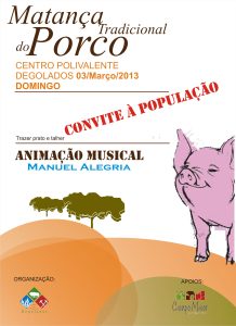 MATANÇA DO PORCO 2013.